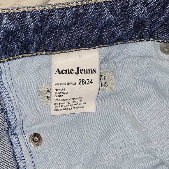 Acne jeans size 28 - Picture 3 of 5